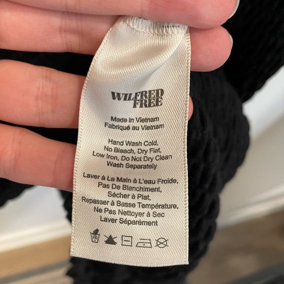 Vintage Wilfred Free Black Dress - Picture 4 of 4